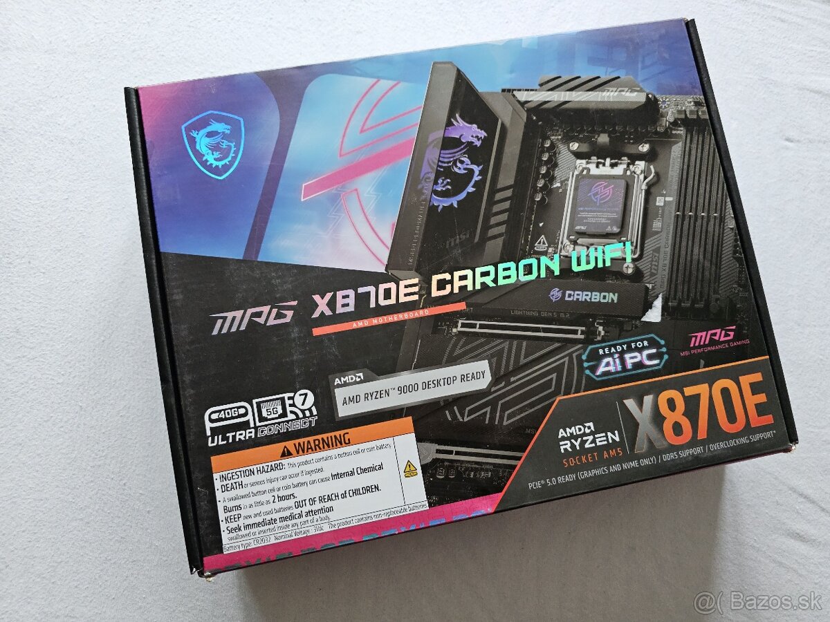 MSI MPG 870E Carbon WIFI