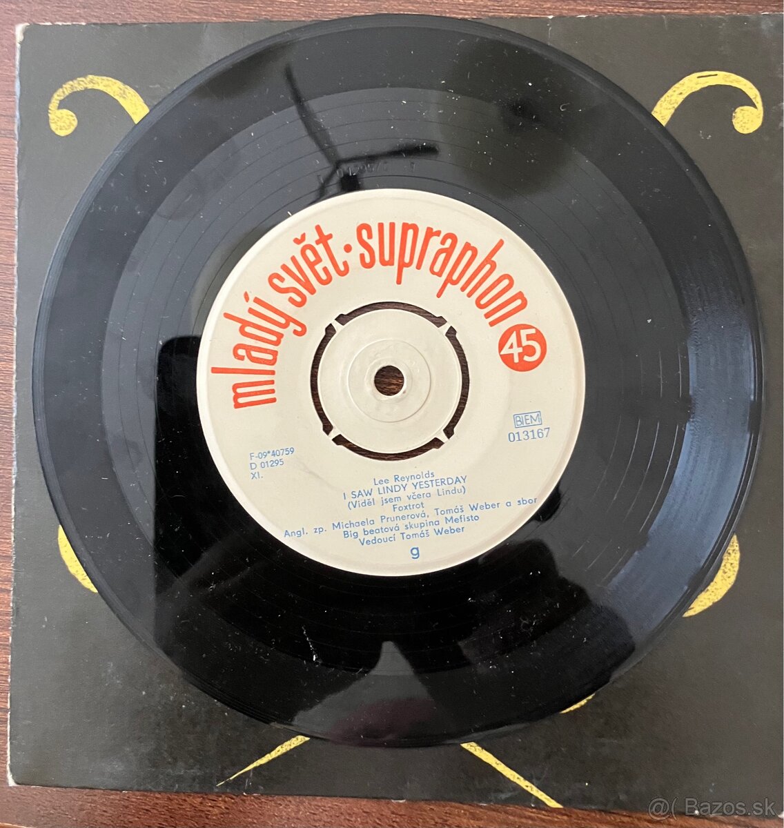 Predám 7” singel skupiny MEFISTO za 35€