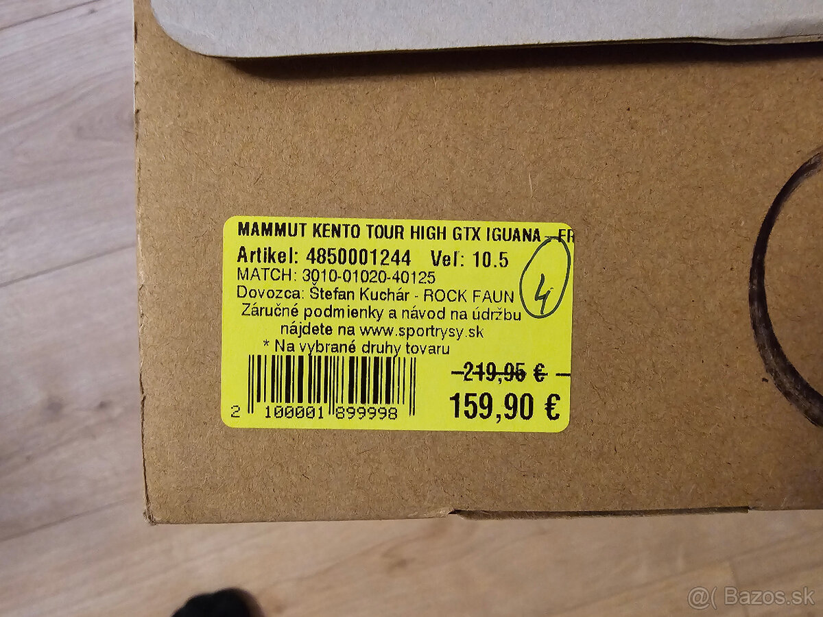 Mamut Kento Tour high GTX