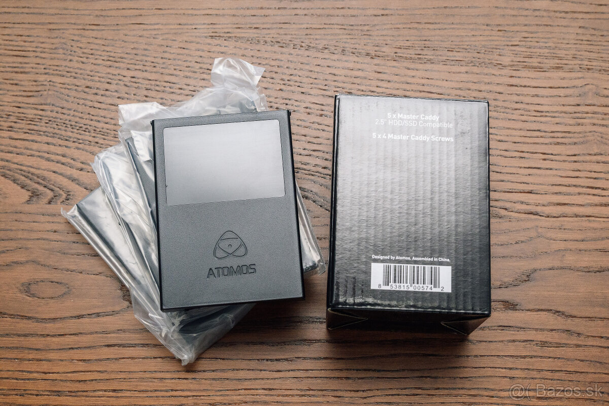 ATOMOS Master Caddy krabička pre SSD/HDD 4ks
