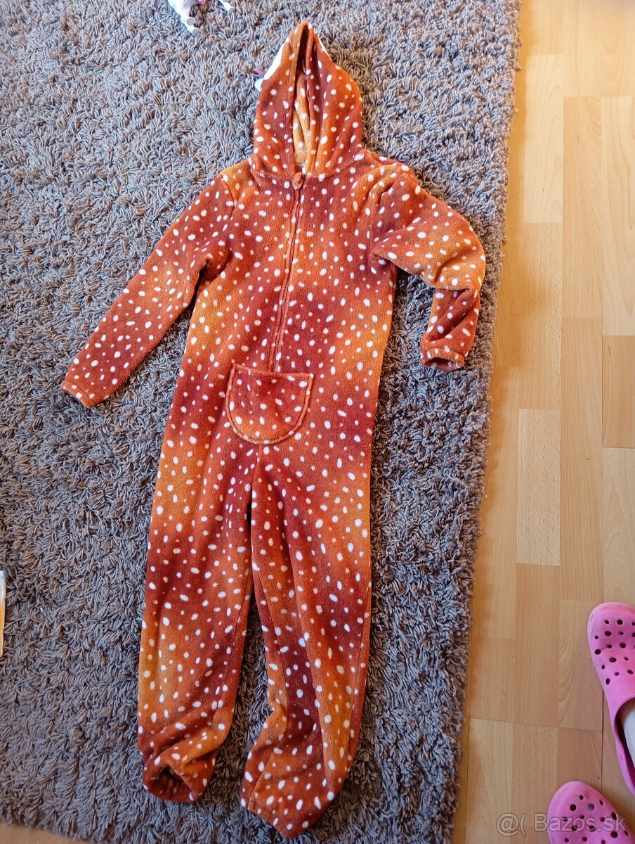 Overál srnka H&M veľ. 134/40