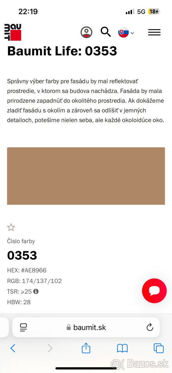 Fasádna omietka Baumit