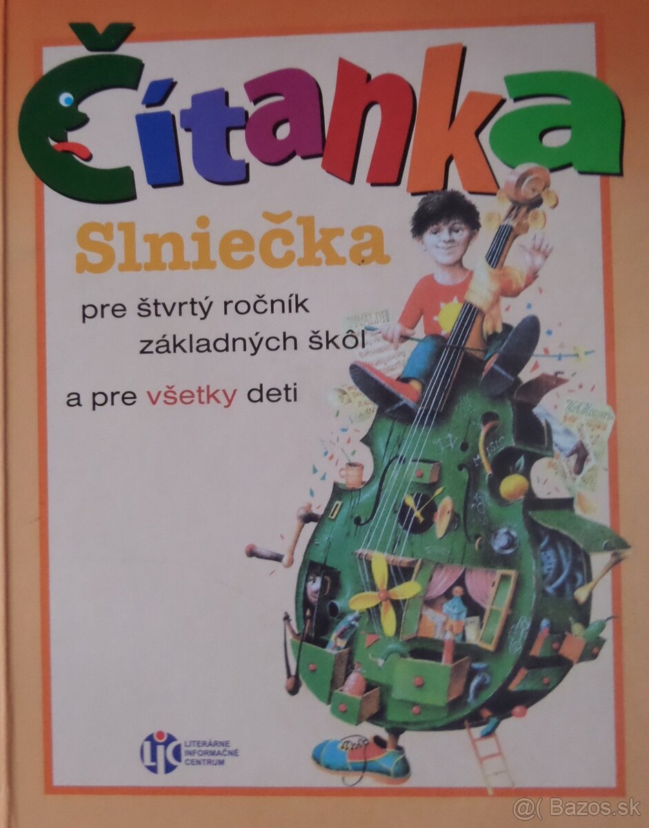 Čítanka Slniečka pre štvrtý ročník základných škôl