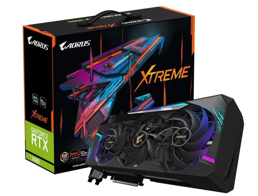 GIGABYTE AORUS GeForce RTX 3080 XTREME 10G