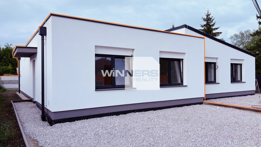 Predaj 4-izb. 90m2 RD novostavba skolaudovaná, 295m2 pozemok