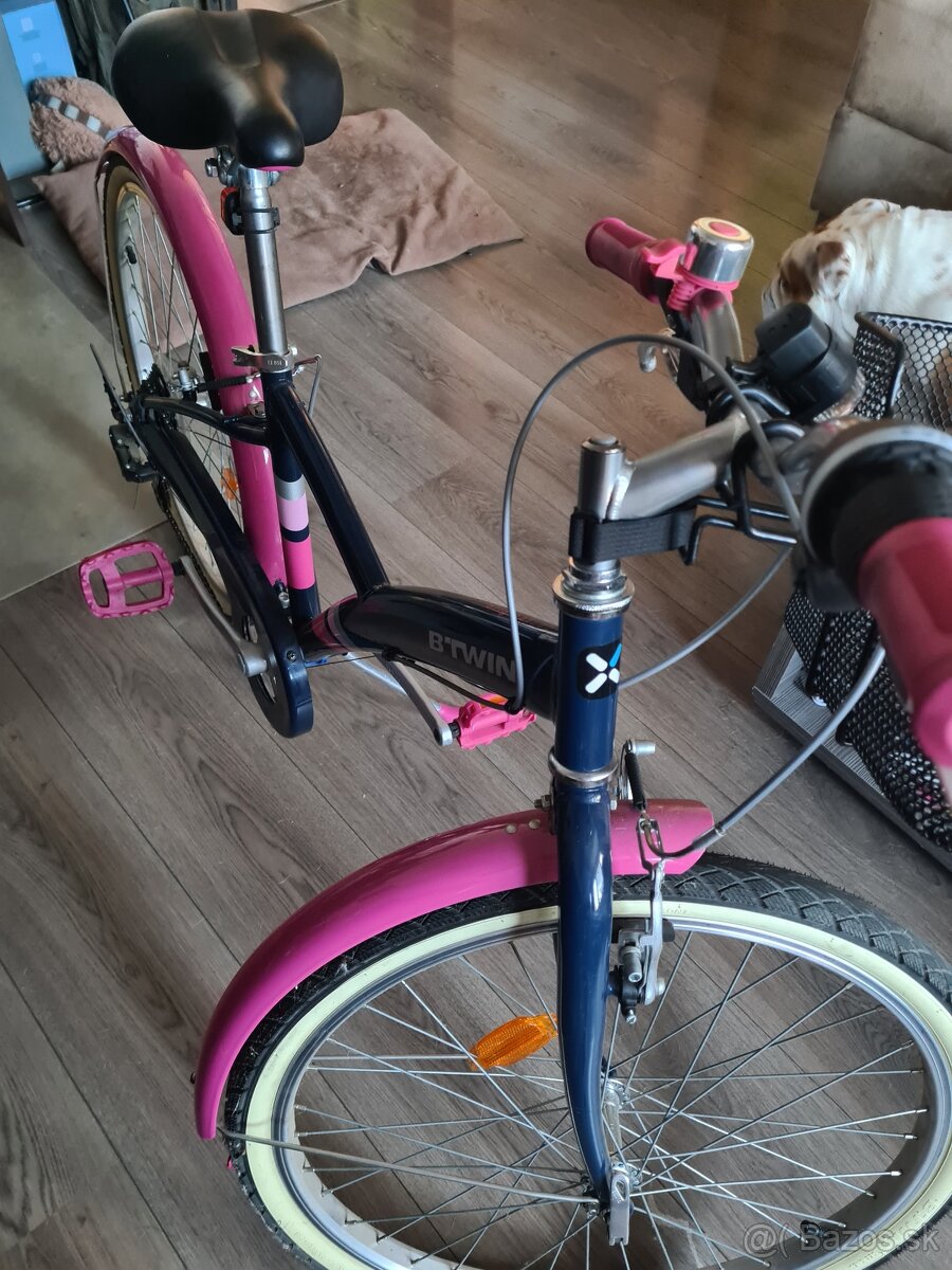 Detský dievčenský bicykel