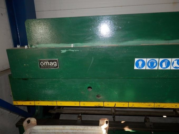 Použitý hydraulický ohraňovací lis POL 3525, OMAG, r. v.1994