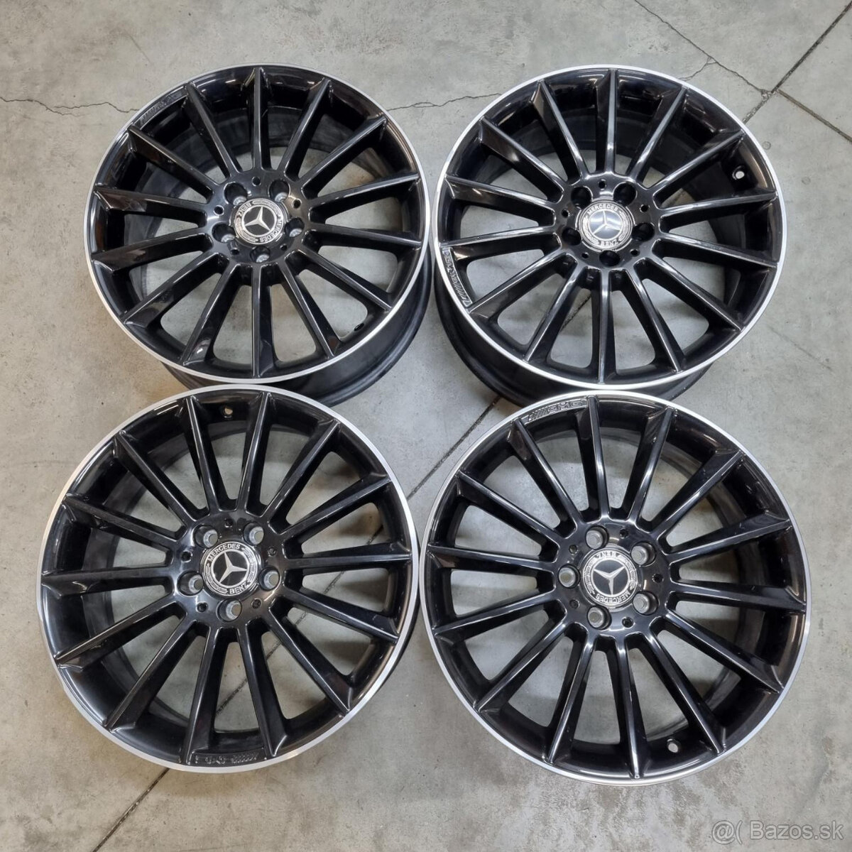 Hliníkové Mercedes disky 5x112 R19 7,5J ET49