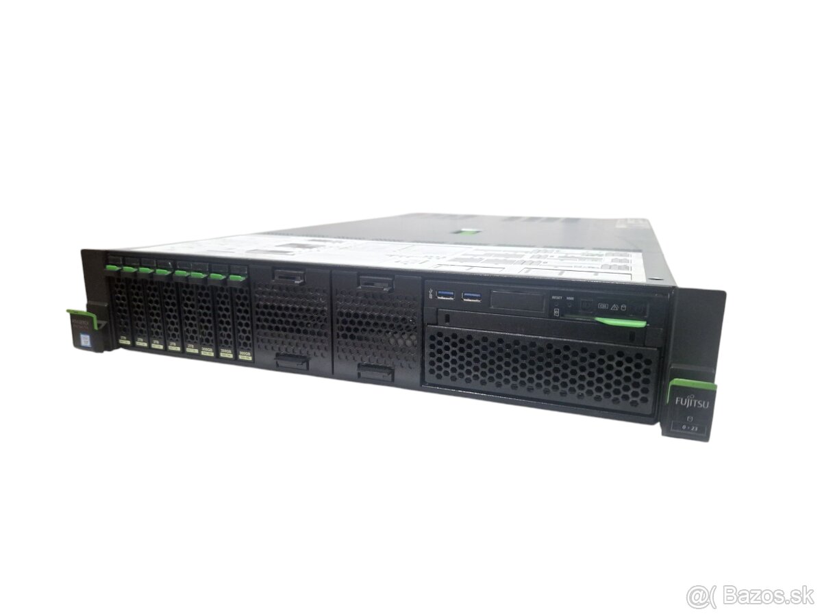 Fujitsu RX2540 M4, 2x GOLD 6138 (80 threadov), 256GB RAM