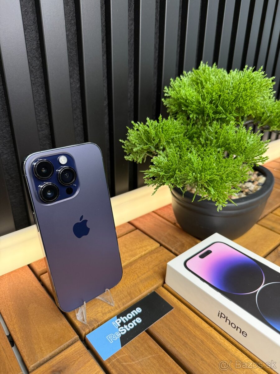 🌟  iPhone 14 Pro 256 GB Deep Purple  | Záruka 1 Rok