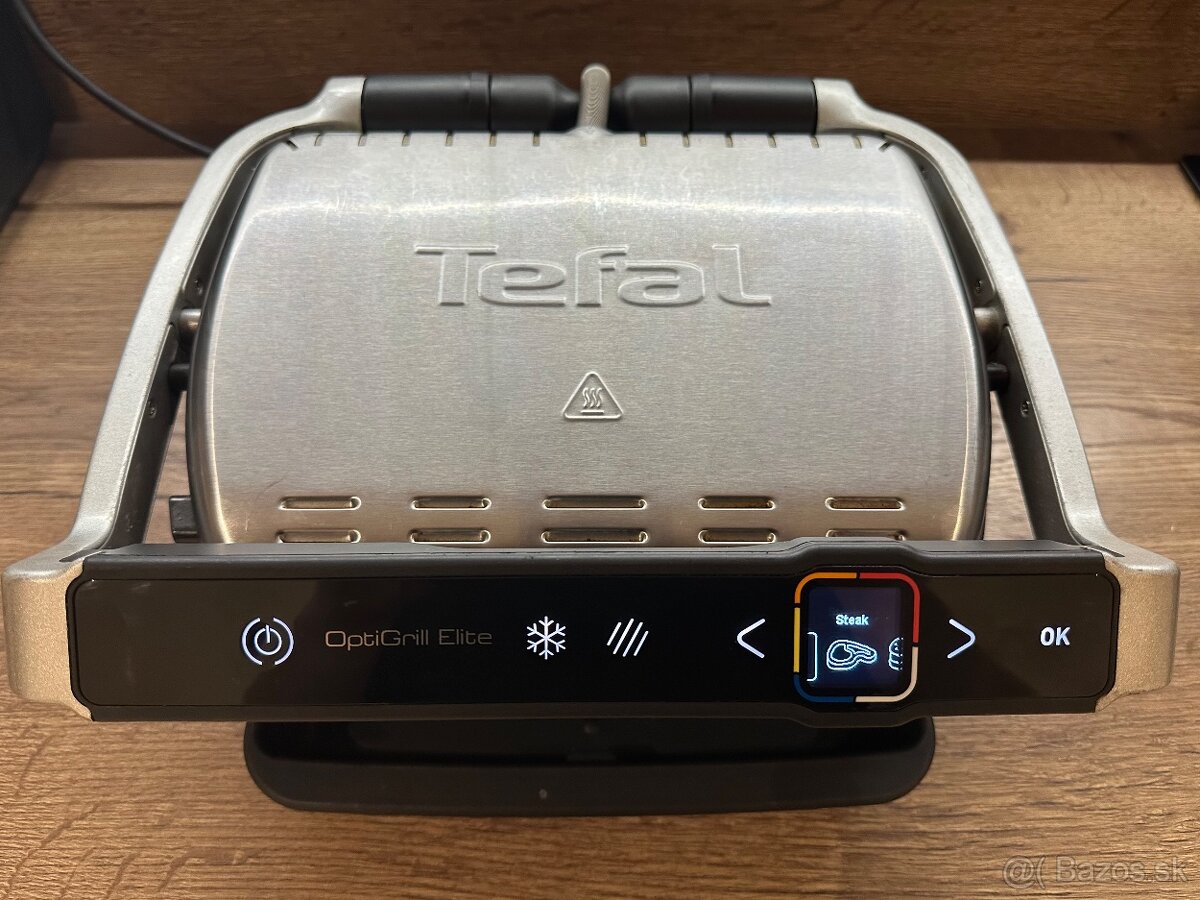 Tefal OptiGrill Elite GC750D – inteligentný elektrický gril