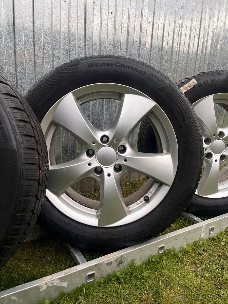 5x112 R17 orig Borbet Continental pneu