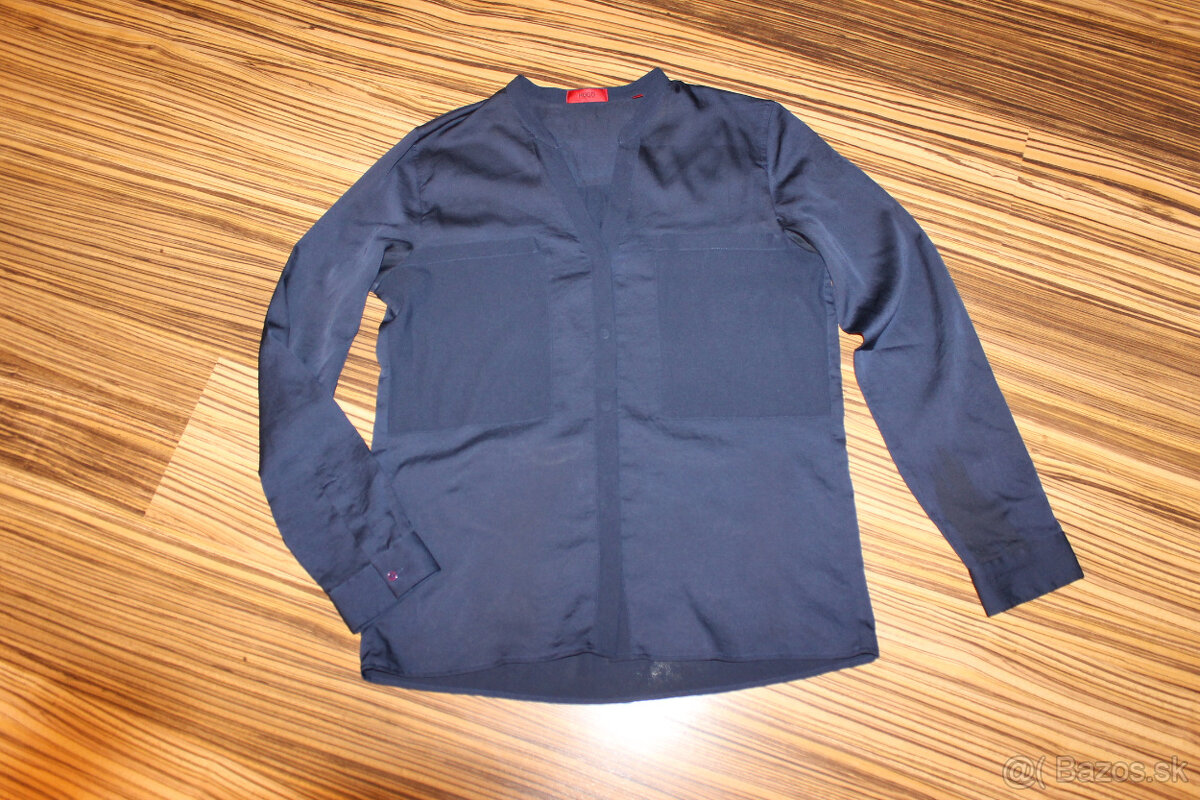Saténová blúzka Hugo Boss v. 40
