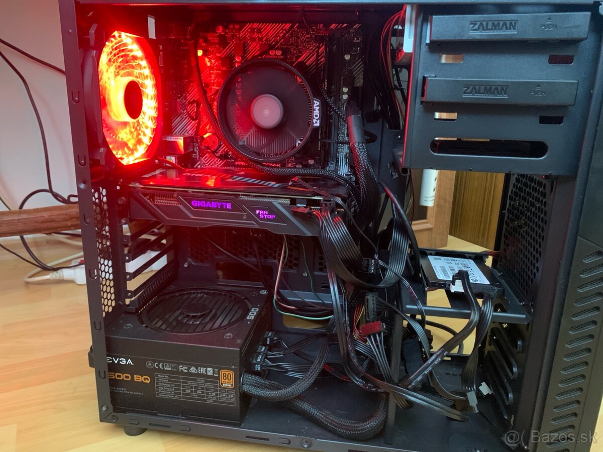 Predám herný pc AMD ryzen 5