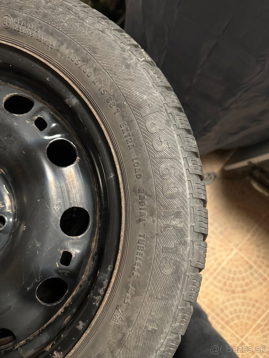 Zimné pneumatiky Barum Polaris 3 – 185/60 R15 (bez diskov)