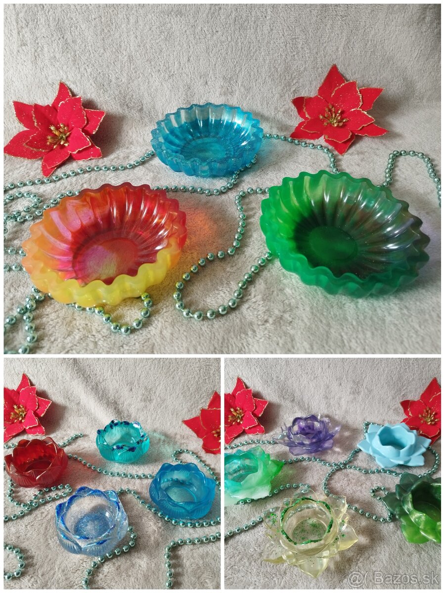 Dekorácie z epoxidovej živice