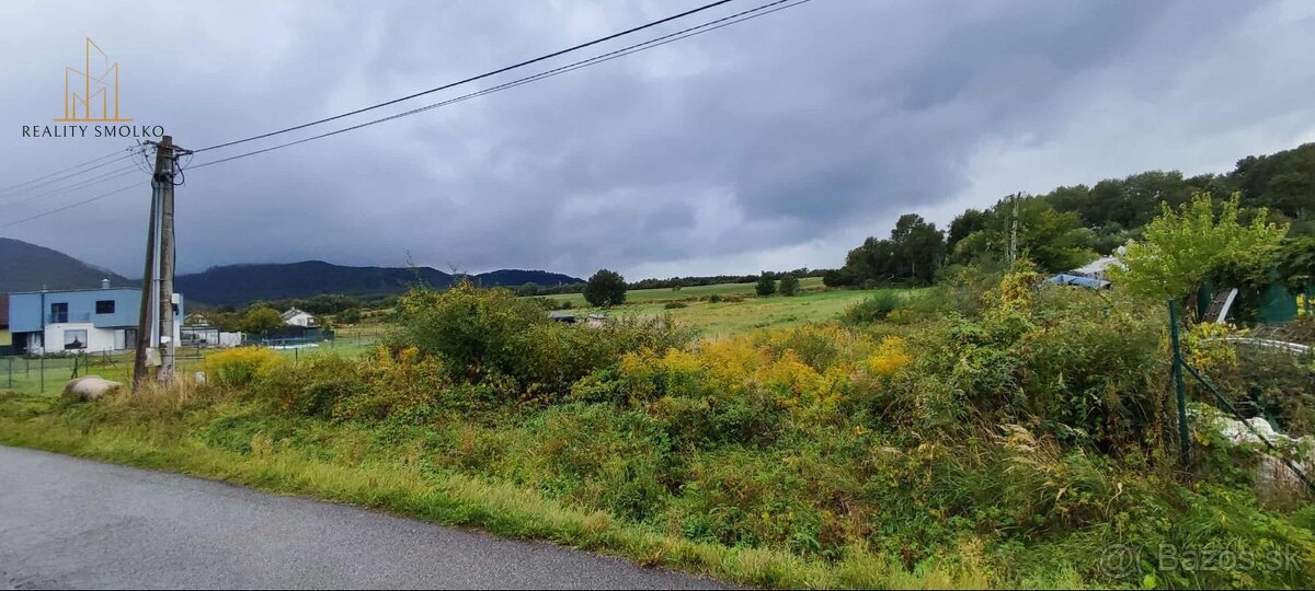 EXKLUZÍVNE - pozemok k výstavbe RD - 1222 m² - Vyšná Šebasto