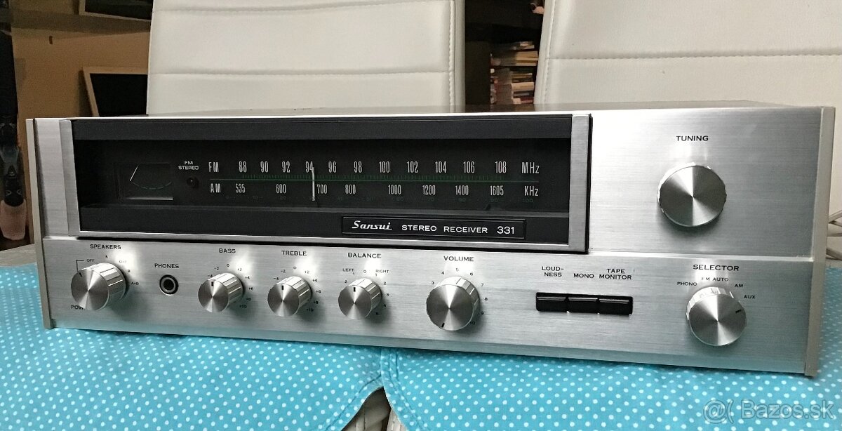 Sansui 331 stereo receiver