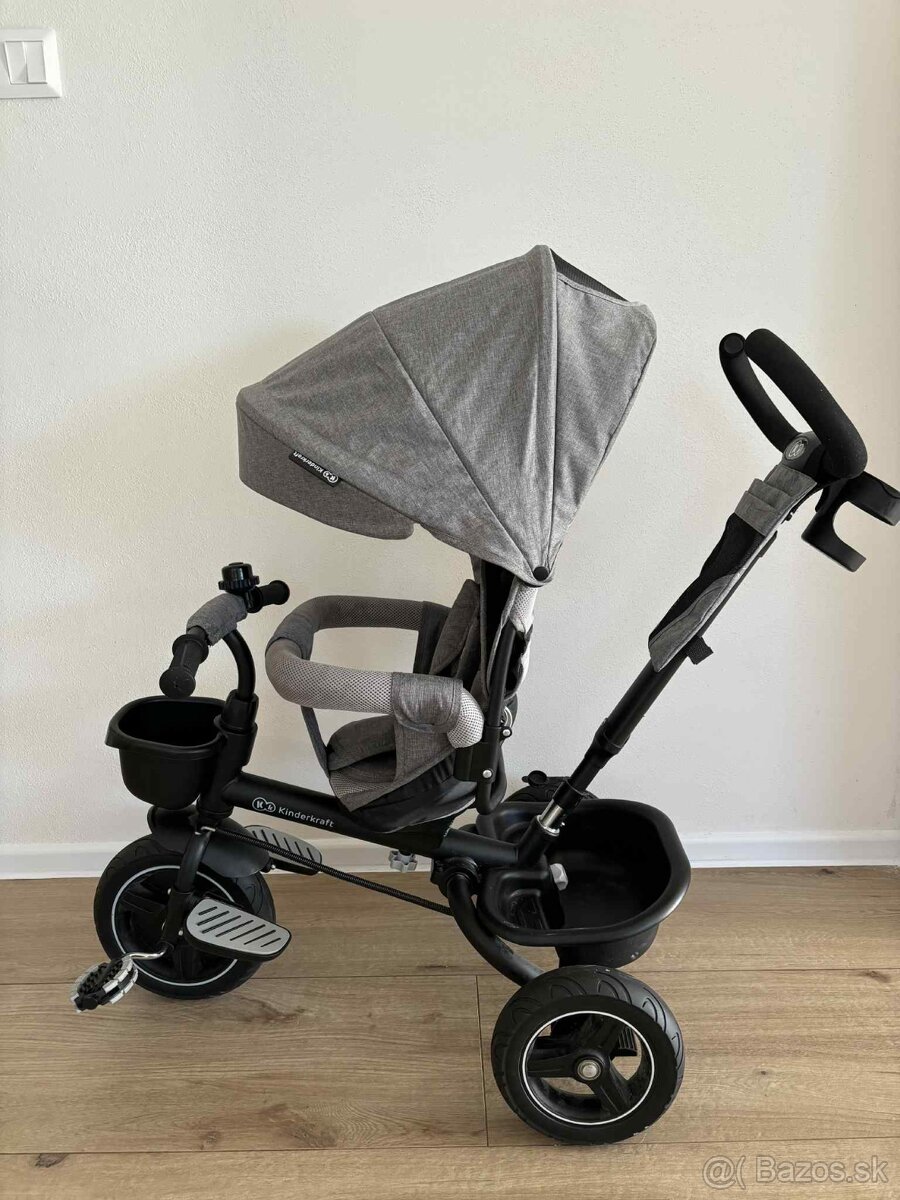 Trojkolka Kinderkraft Select Spinstep Grey Premium