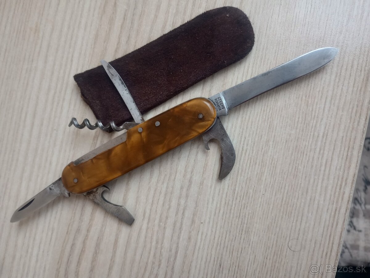 Starý nôž ČSSR Mikov 3