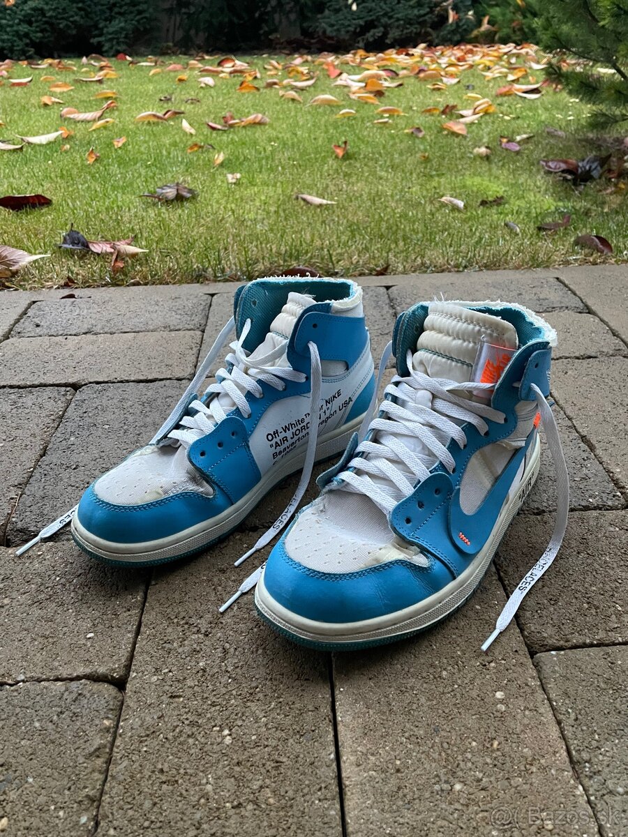 Jordan 1 Retro High Off-White University Blue