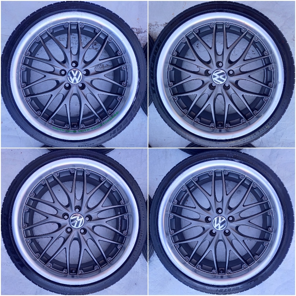 5x100 BARRACUDA VOLTEC T6 s Límcom Dizajn Y 225/35 ZR18