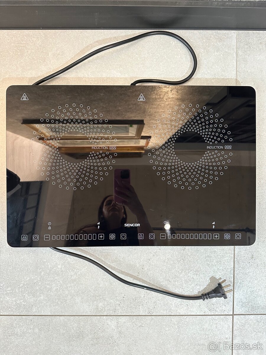 Dvojita indukcna varna doska Sencor SCP 4501B