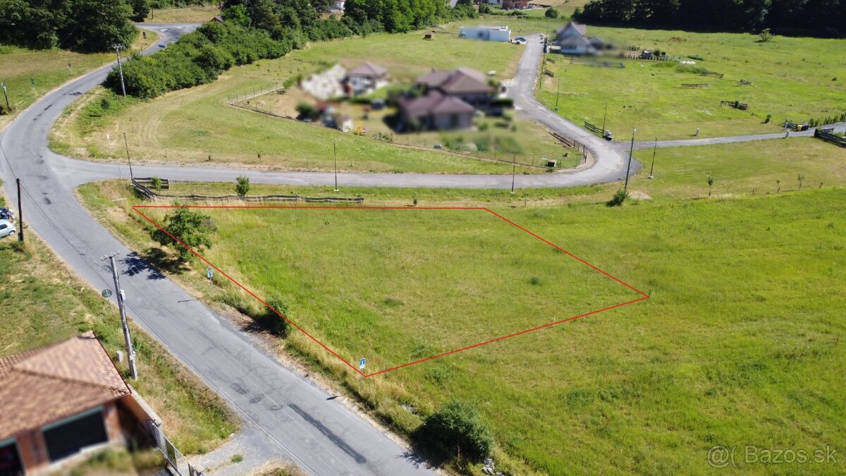 Stavebný pozemok v obci Ratka okres Lučenec
