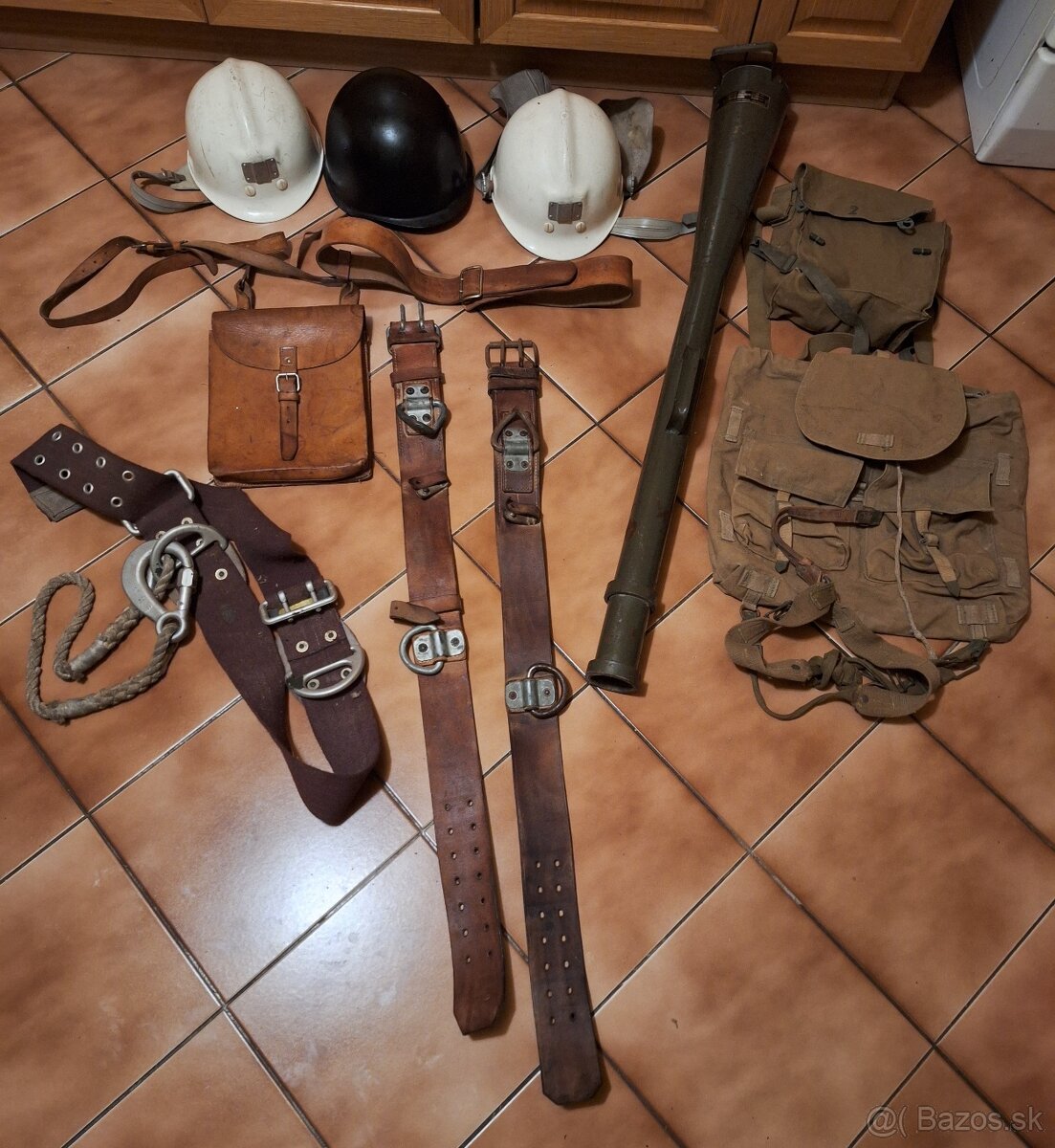 Staré hasičské veci.