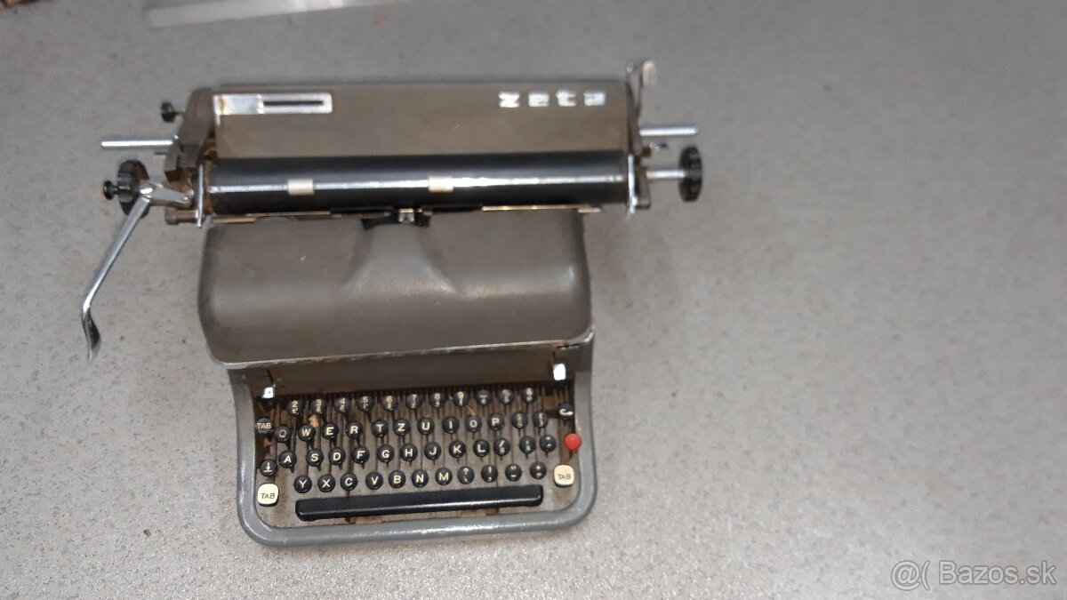 Písací stroj ZETA