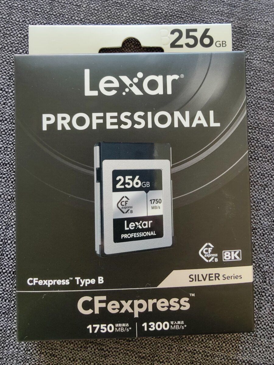 Pamäťová karta 256 GB Lexar Professional