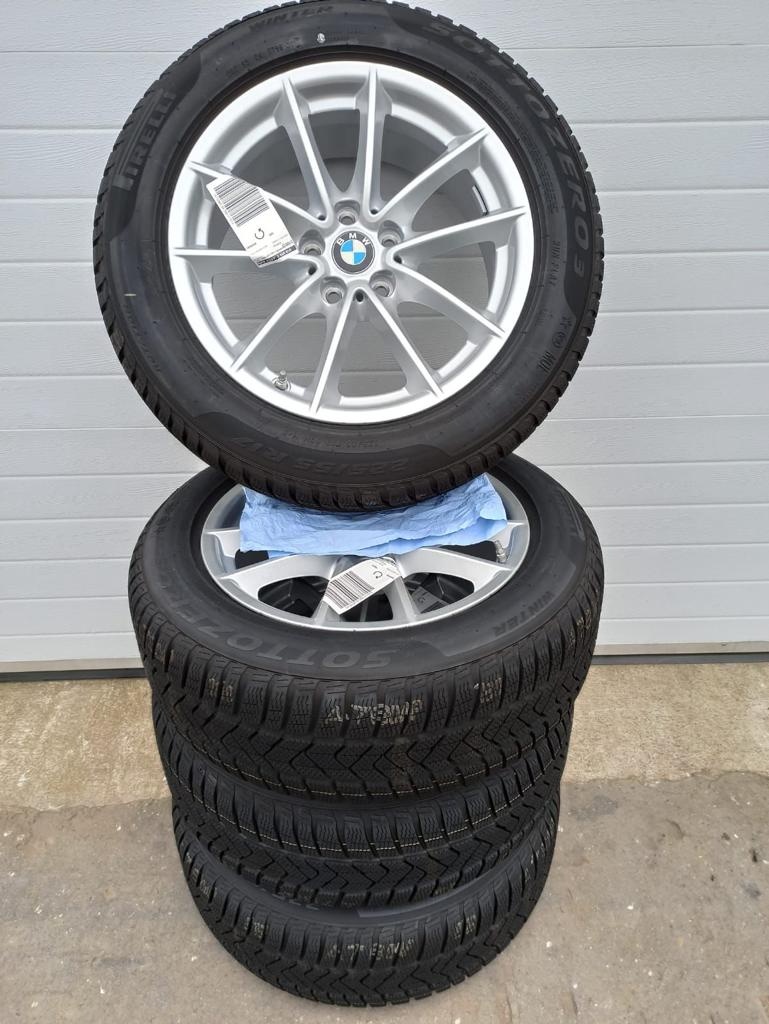 Originál nové BMW disky 17 + zimné pneu Pirelli
