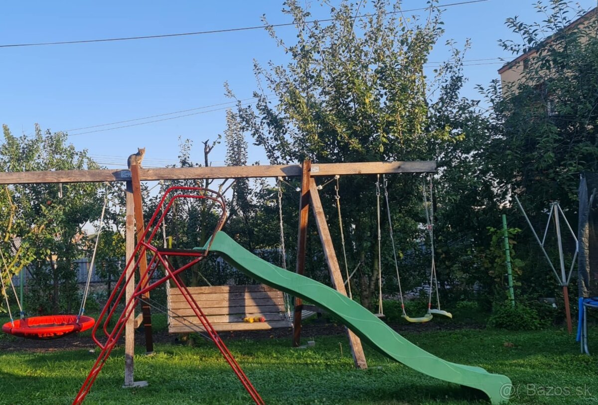 Šmykľavka -rebrík