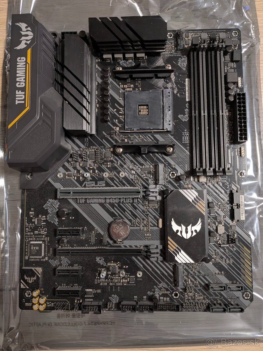ASUS TUF GAMING B450-PLUS II - záruka 3 roky