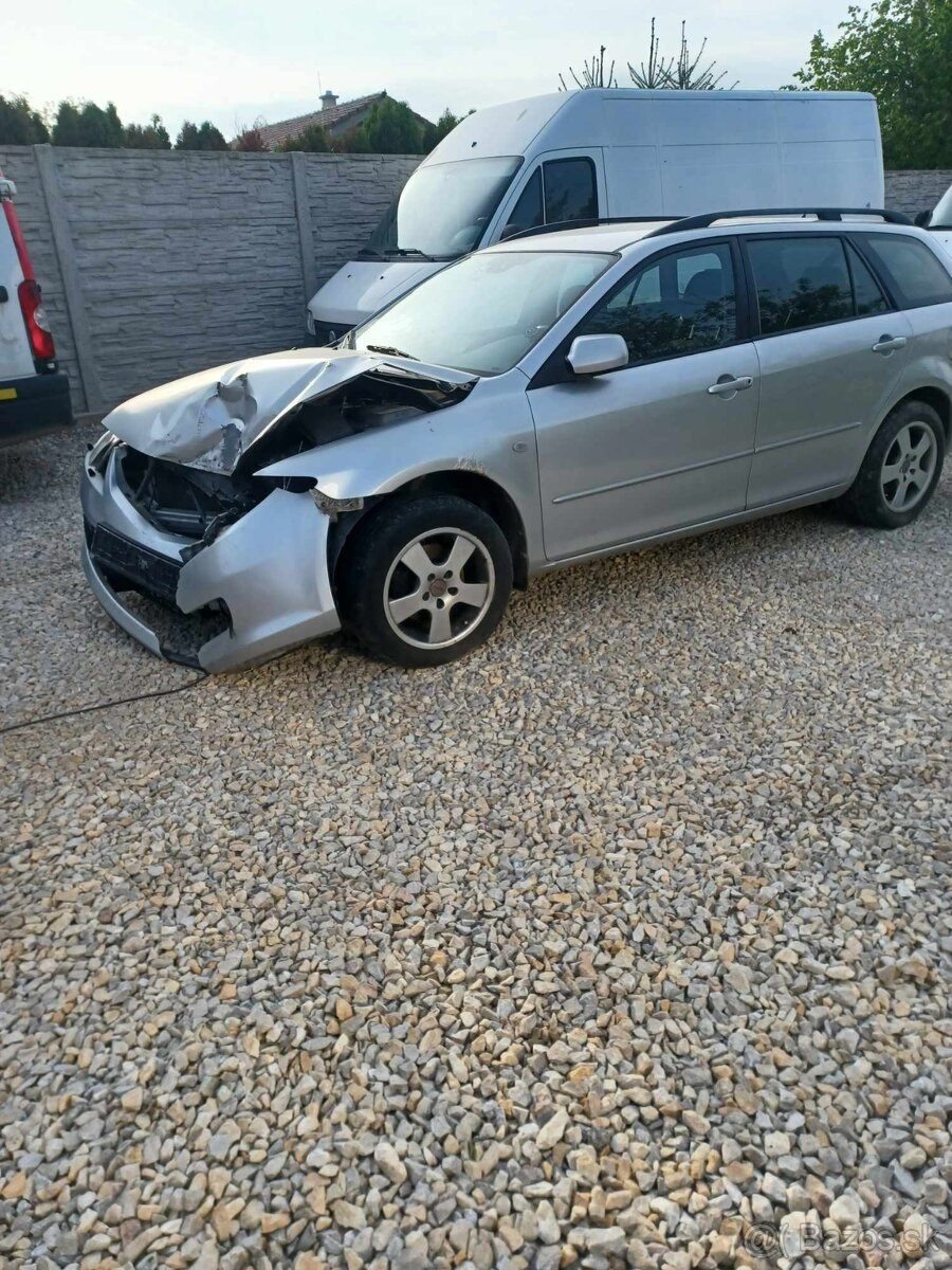 Rozpredám Mazda 6 2.0DI 105kw RF7J 2007