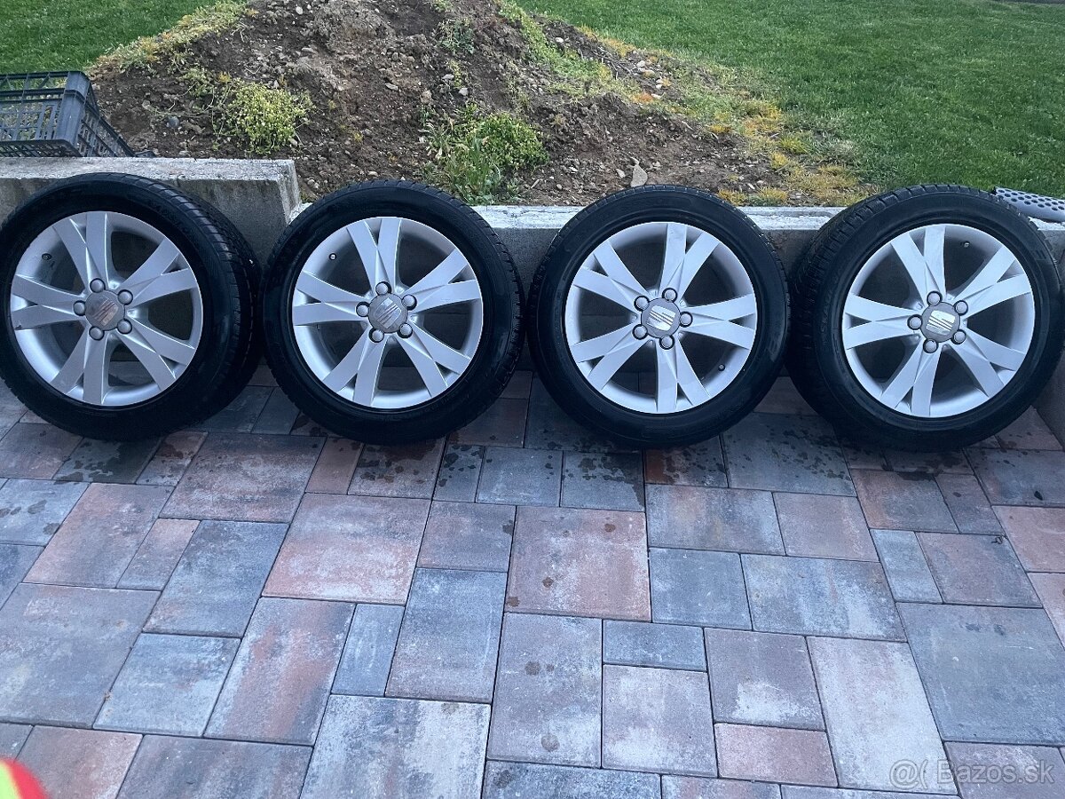 Hliníkové disky Seat Alhambra 5x112 215/55 R16