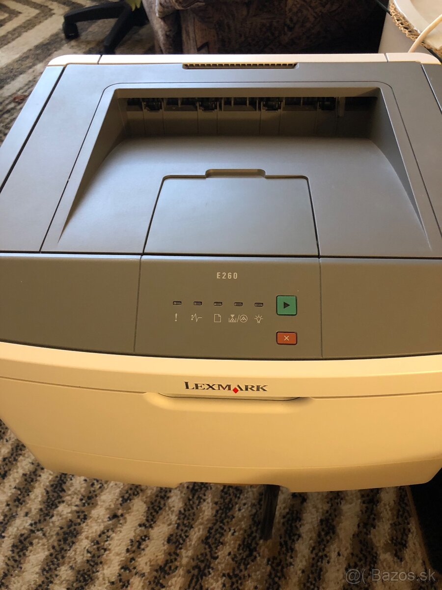 Predám ihneď funkčnú laserovú tlačiareň Lexmark za 80 eur