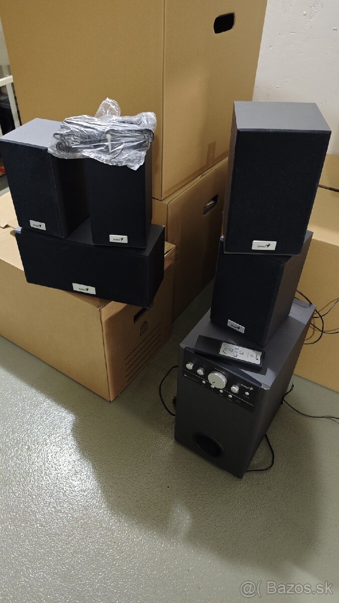Domáce kino 5.1 / PC repro Genius