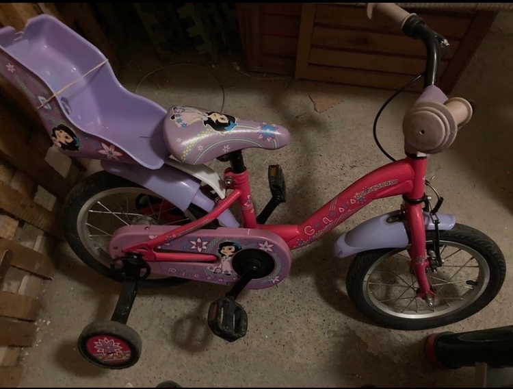 Dievčenský bicykel