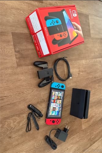 Nintendo switch Oled+najnovsi FLASH