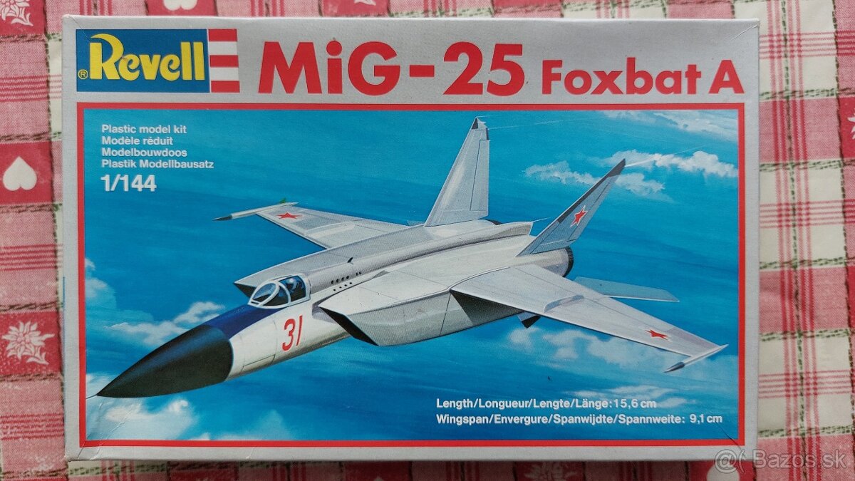 Mig-25 Foxbat A 1:144 Revell