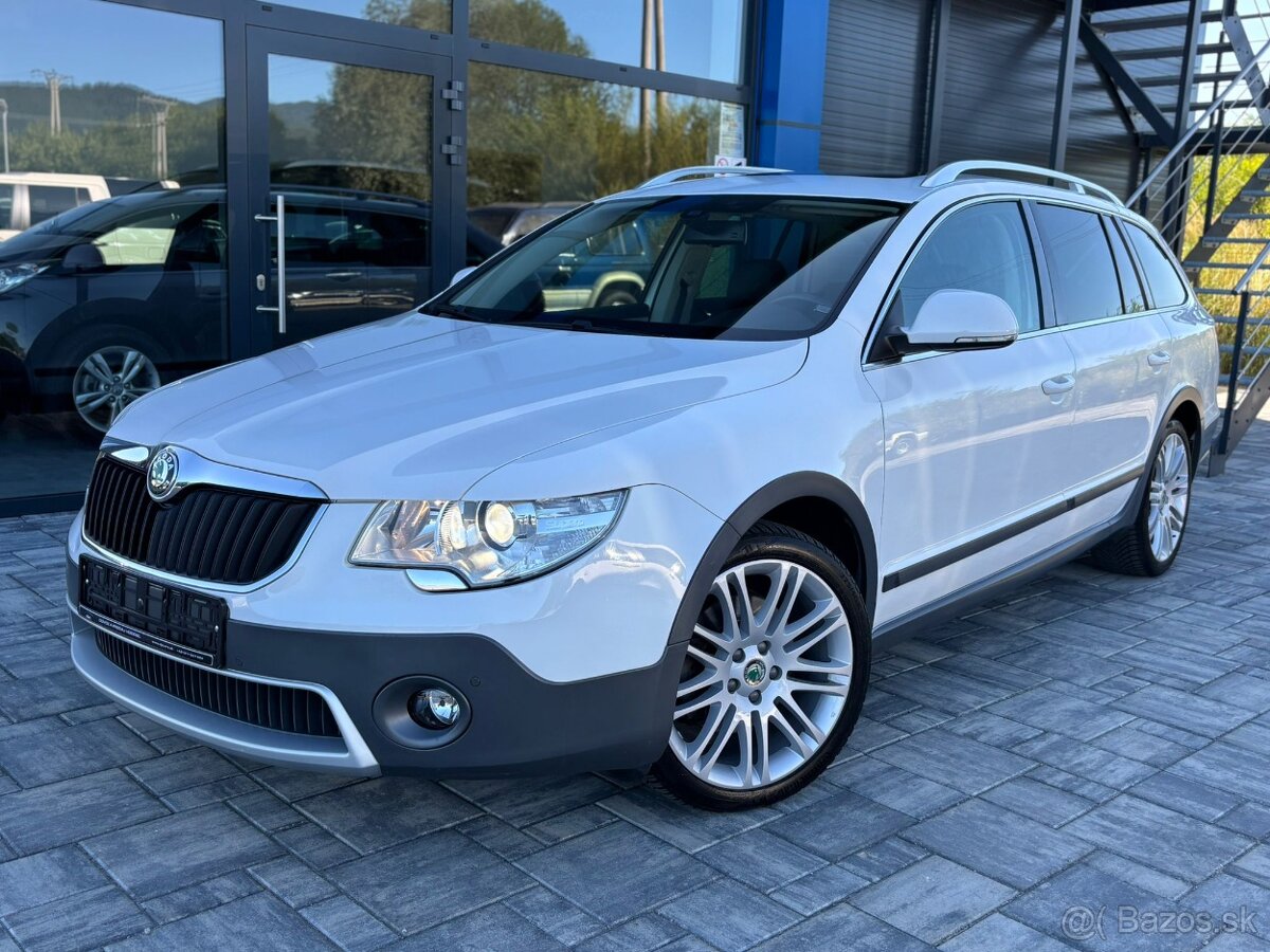 Škoda Superb Scout 2.0 TDI CR 4x4 DSG 2012 220000km