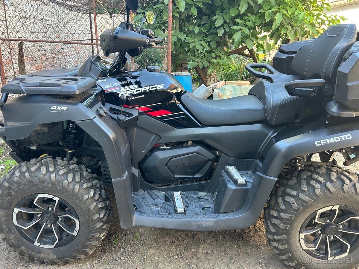 Predám Ako novú štvorkolku CF moto 625 2024 V záruke