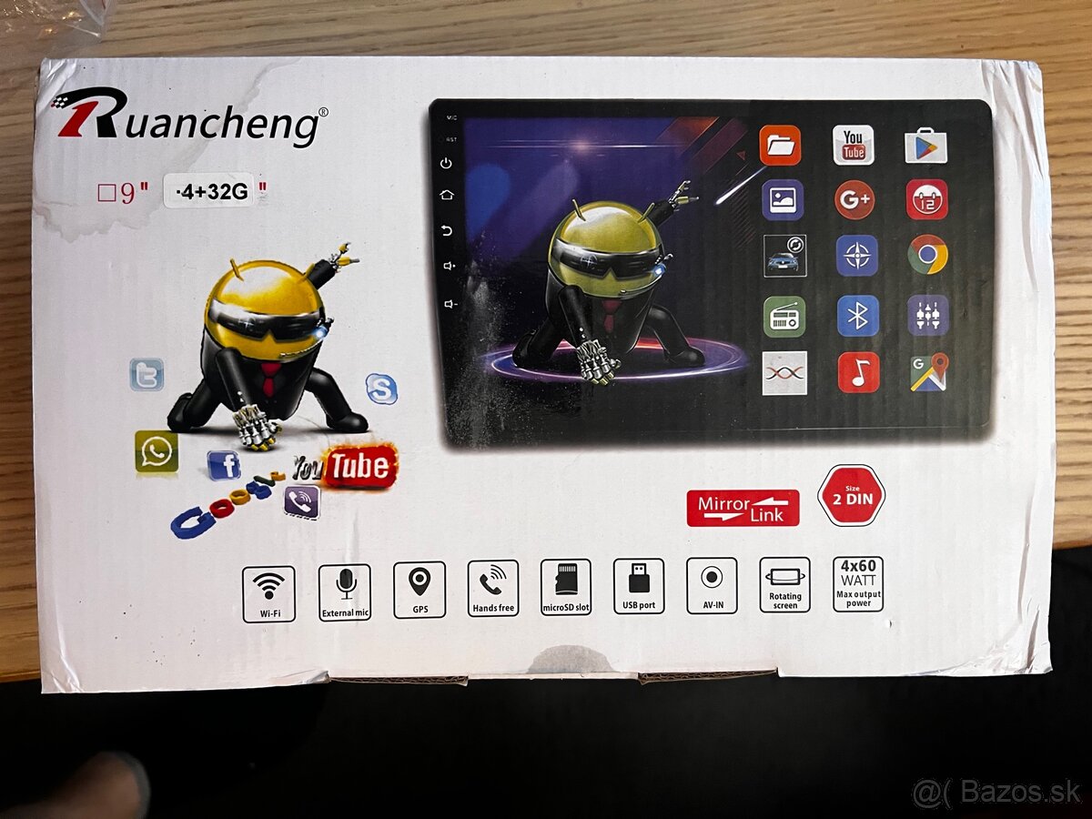 Predám 2din autoradio Ruancheng A20 4/32GB