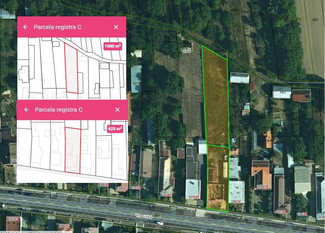 SIMI real - stavebný pozemok v tichej časti mesta - 1625 m2