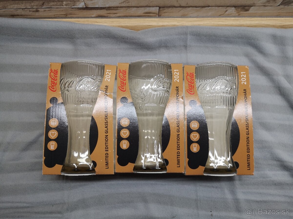 McDonald's zberateľské Coca-Cola poháre