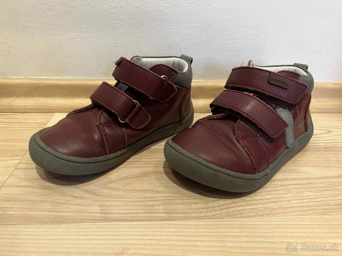 Detské topánky PROTETIKA bordové ( veľkosť 27 )
