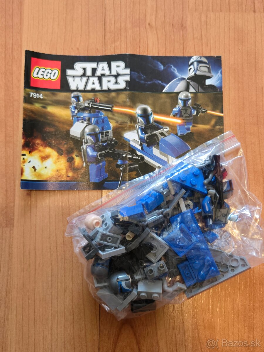 7914 LEGO Star Wars The Clone Wars Mandalorian Battle Pack