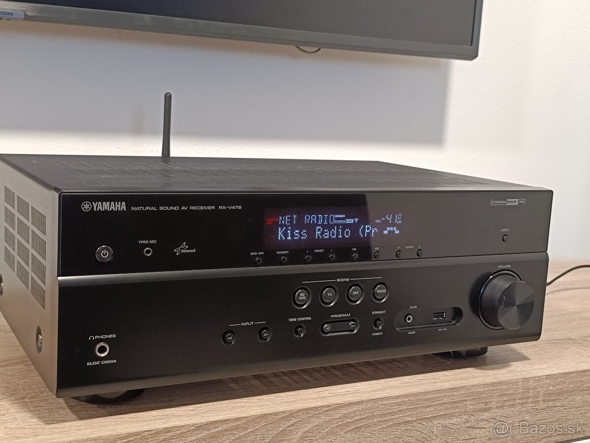 Predám 5.1 AV receiver Yamaha RX-V 479