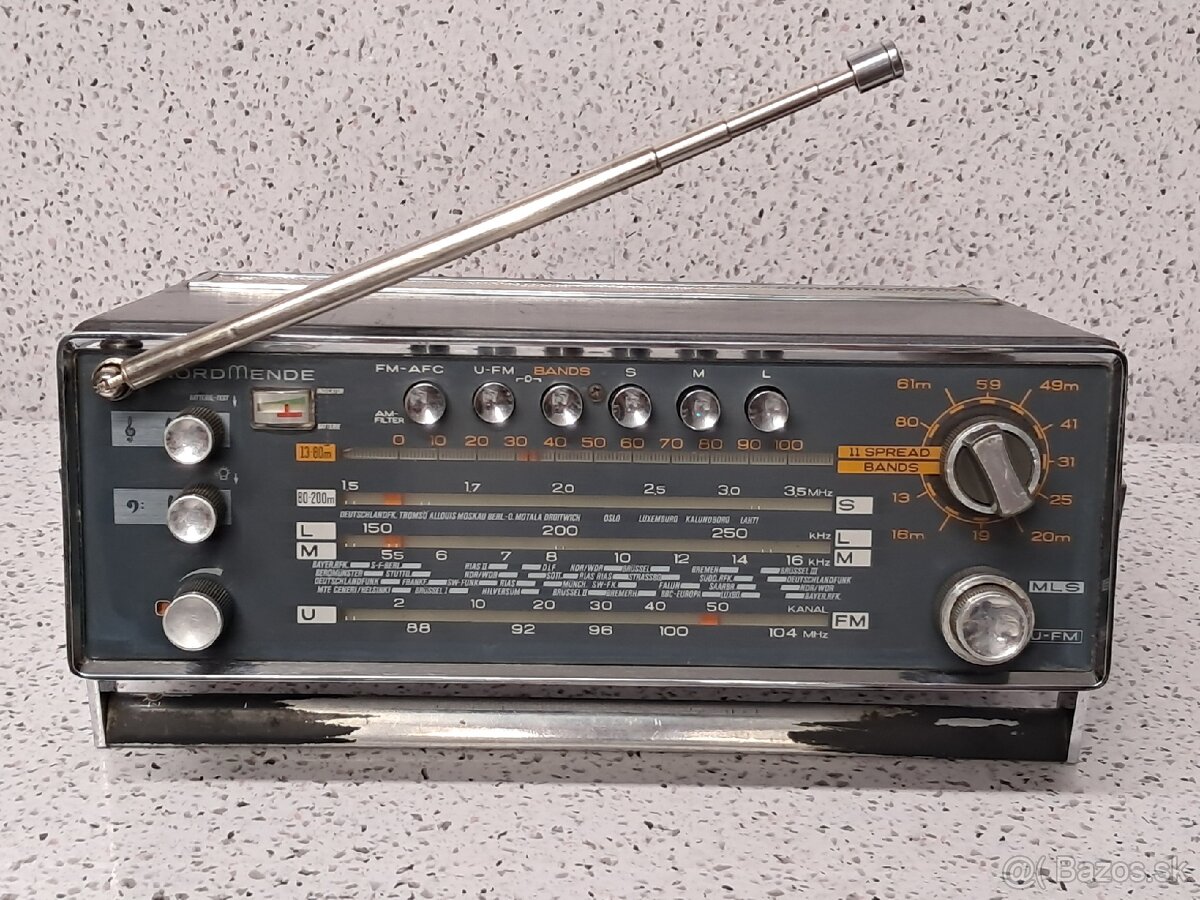 111cm ANTENA 》NORDMENDE GLOBETROTTER 》All Wave Monitor